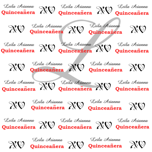 step and repeat design sample